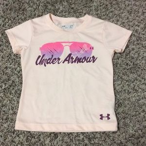 Girls 2t under armour shirt
